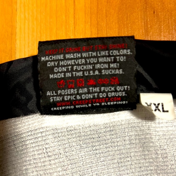 CREEPSTREET SATAN IS WAITIN’ UNISEX WINDBREAKER. 😈😈😈 XXL - Picture 8 of 8